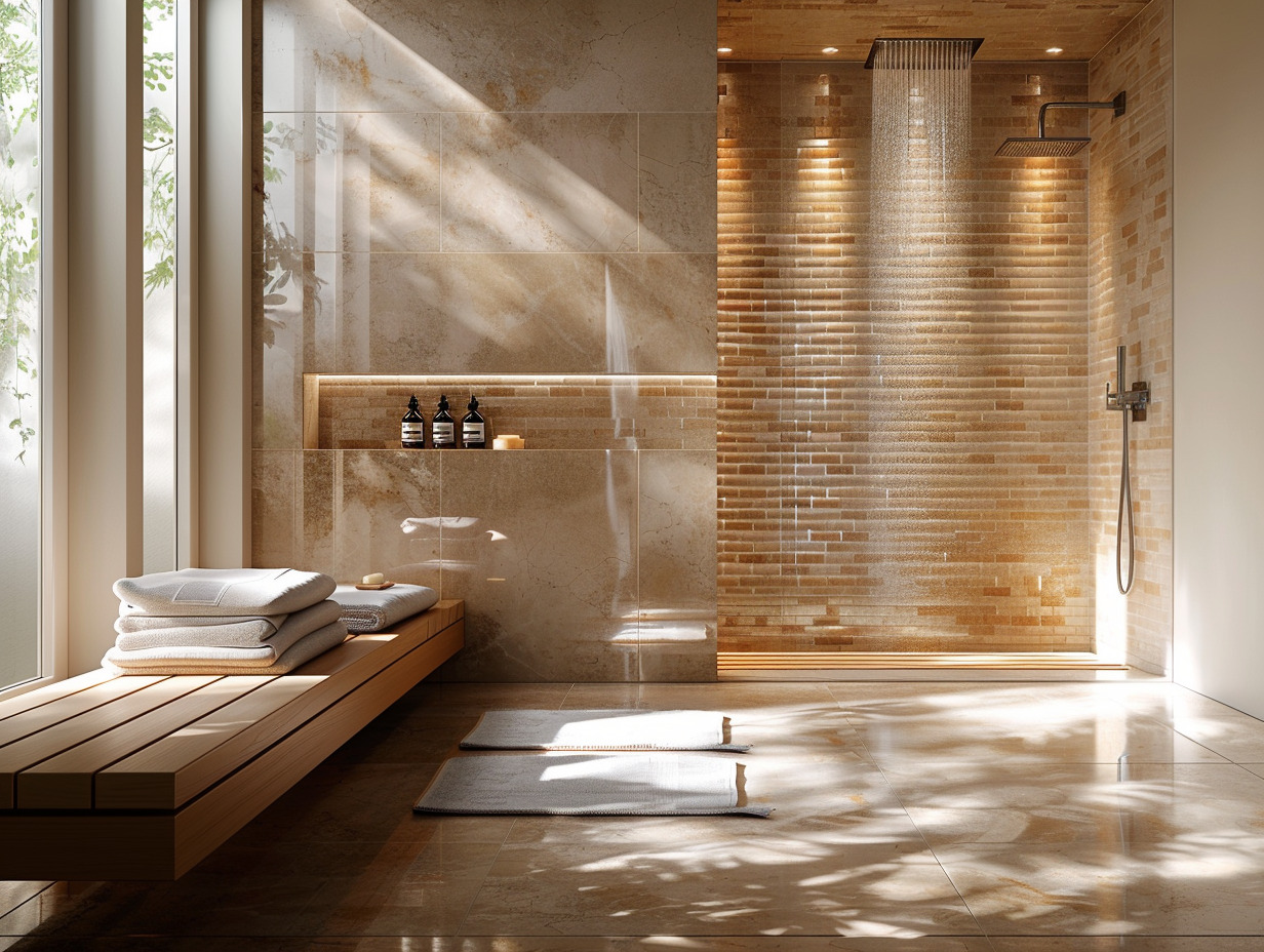 douche  salle de bain